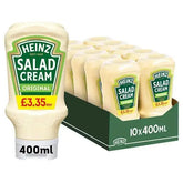 Heinz Salad Cream Original 400ml (Case of 10)  Adomoo